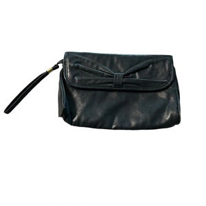 Vintage Blue wristlet with bow